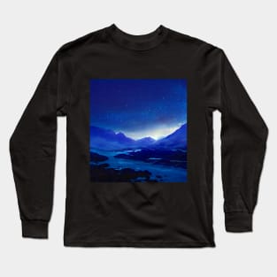 Night Sky Long Sleeve T-Shirt